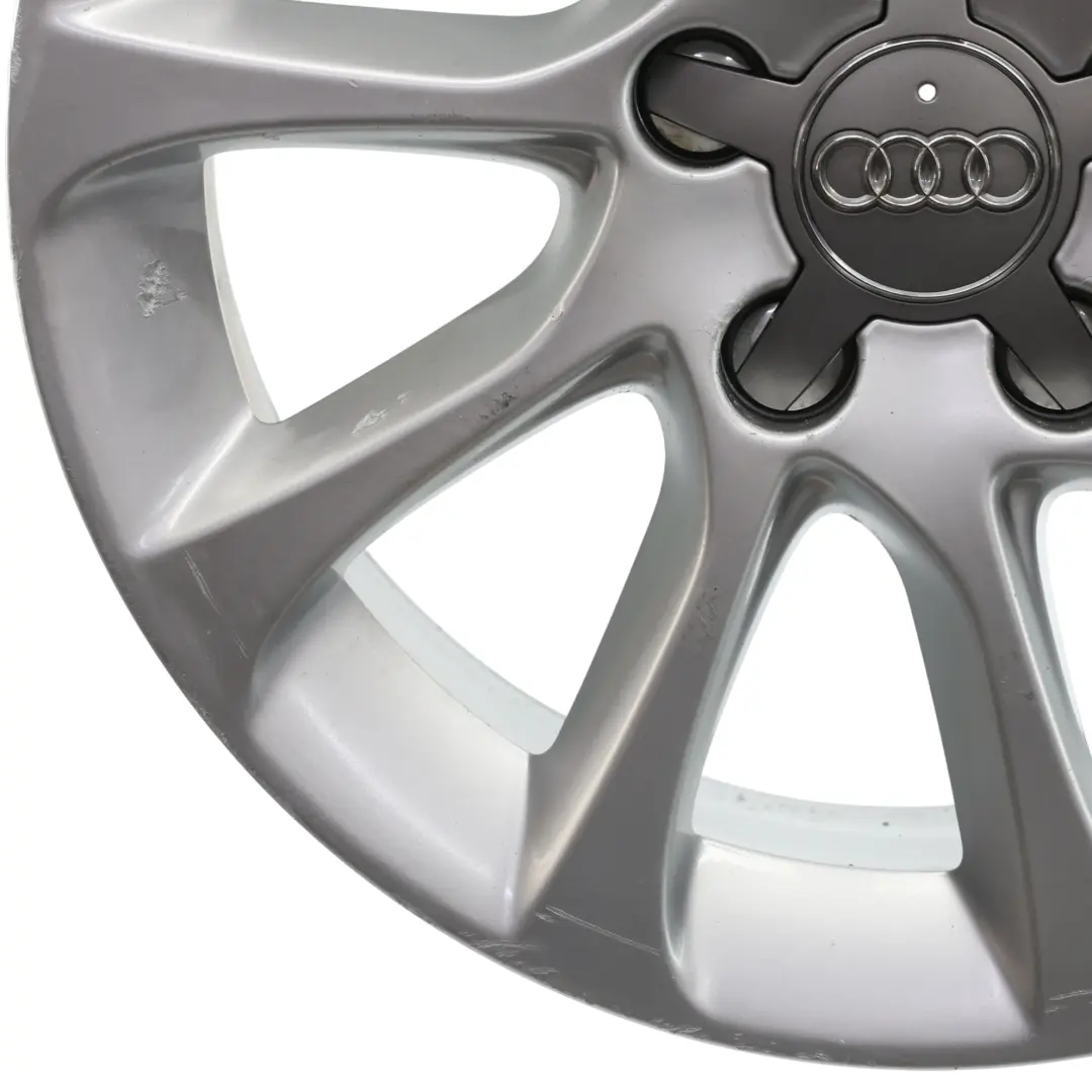 Audi A3 8V Jante argentée en alliage 16" 6.5J ET46 8V0601025BM - SKU 8V0601025BM-2 - Numéro de pièce 8V0601025BM-2