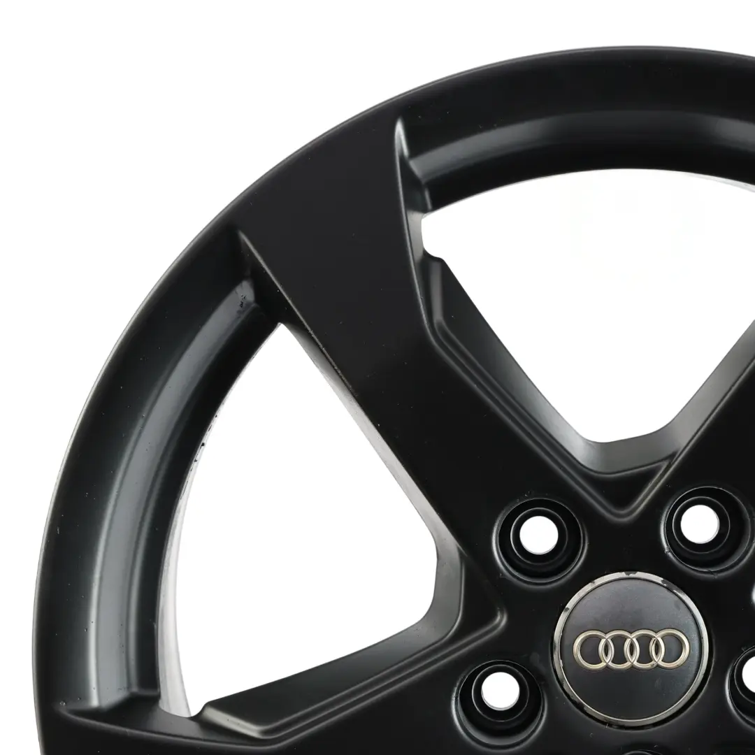 Audi A3 8V Black Wheel Alloy Rim 17" 7,5J ET:51 Star Spoke - SKU 8V0601025CT-5 - Part number 8V0601025CT
