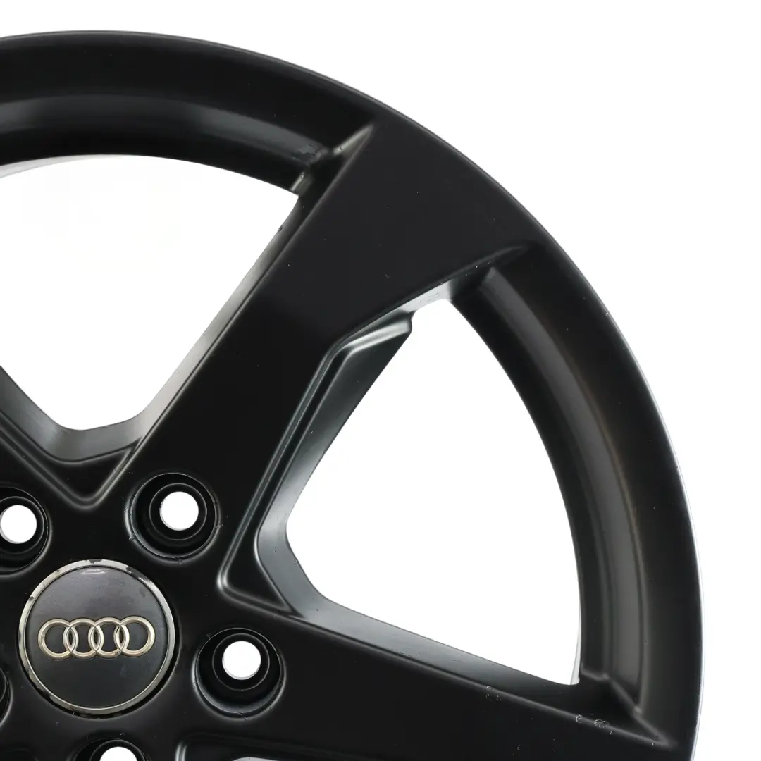 Alloy Rim 17" 7,5J ET:51 Star Spoke to Audi A3 8V Black Wheel with Part number 8V0601025CT Audi A3 8V Black Wheel Alloy Rim 17" 7,5J ET:51 Star Spoke - SKU 8V0601025CT-5 - Part number 8V0601025CT