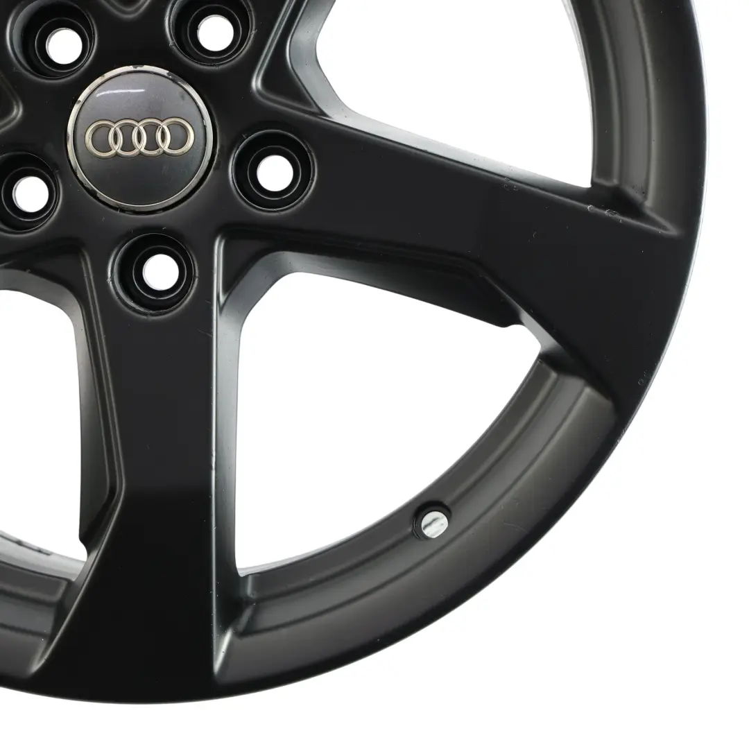 Audi A3 8V Jante Alliage Noire 17" 7,5J ET:51 À Rayons Étoilés - SKU 8V0601025CT-5 - Numéro de pièce 8V0601025CT