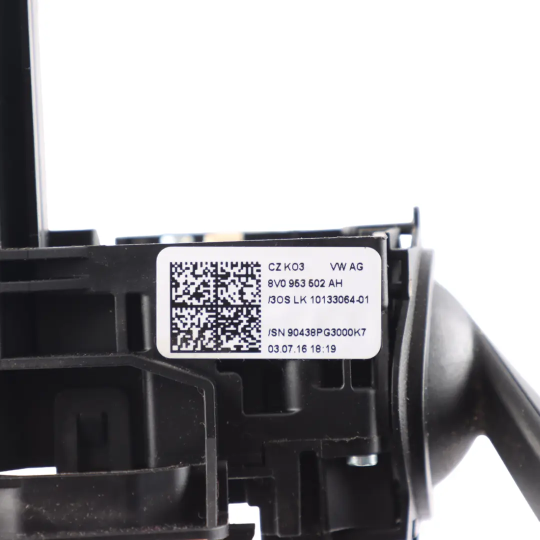Audi A3 8V Steering Column Switch Cluster Wiper Stalk Cruise Control - SKU 8V0953502AH - Part number 8V0953502AH