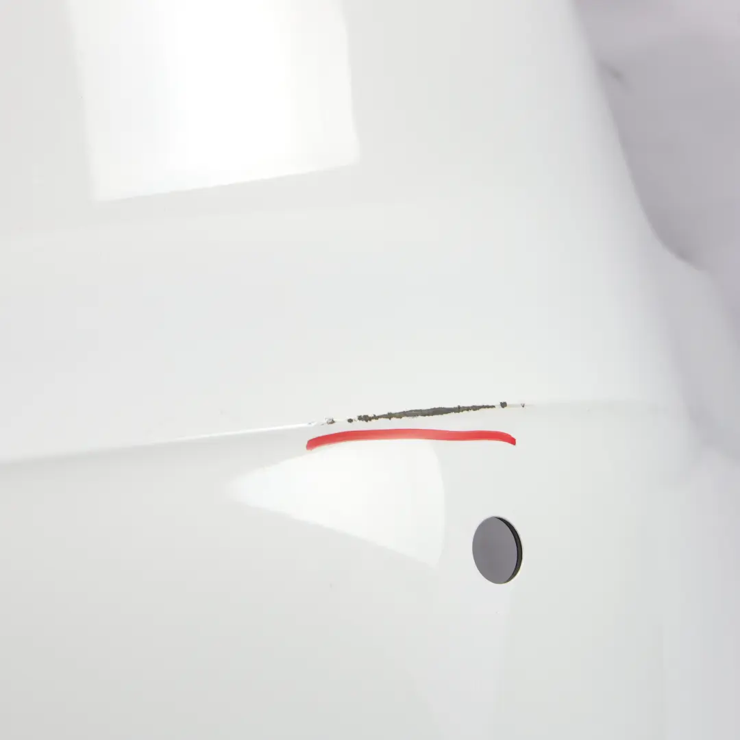 Bumper Trim Panel Covering Glacier White Pearl - S9R to Audi S3 8V Rear with Part number 8V3807067D Audi S3 8V Rear Bumper Trim Panel Covering Glacier White Pearl - S9R - SKU 8V3807067D-MGW - Part number 8V3807067D