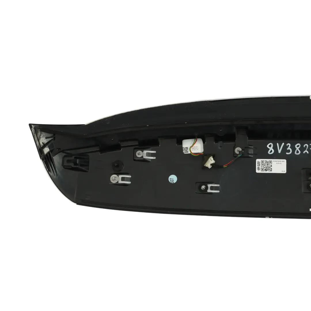 Audi A3 8V Rear Spoiler Boot Tailgate Trunk Lid Trim Panel Ibis White - Y9C - SKU 8V3827933E-IWH - Part number 8V3827933E