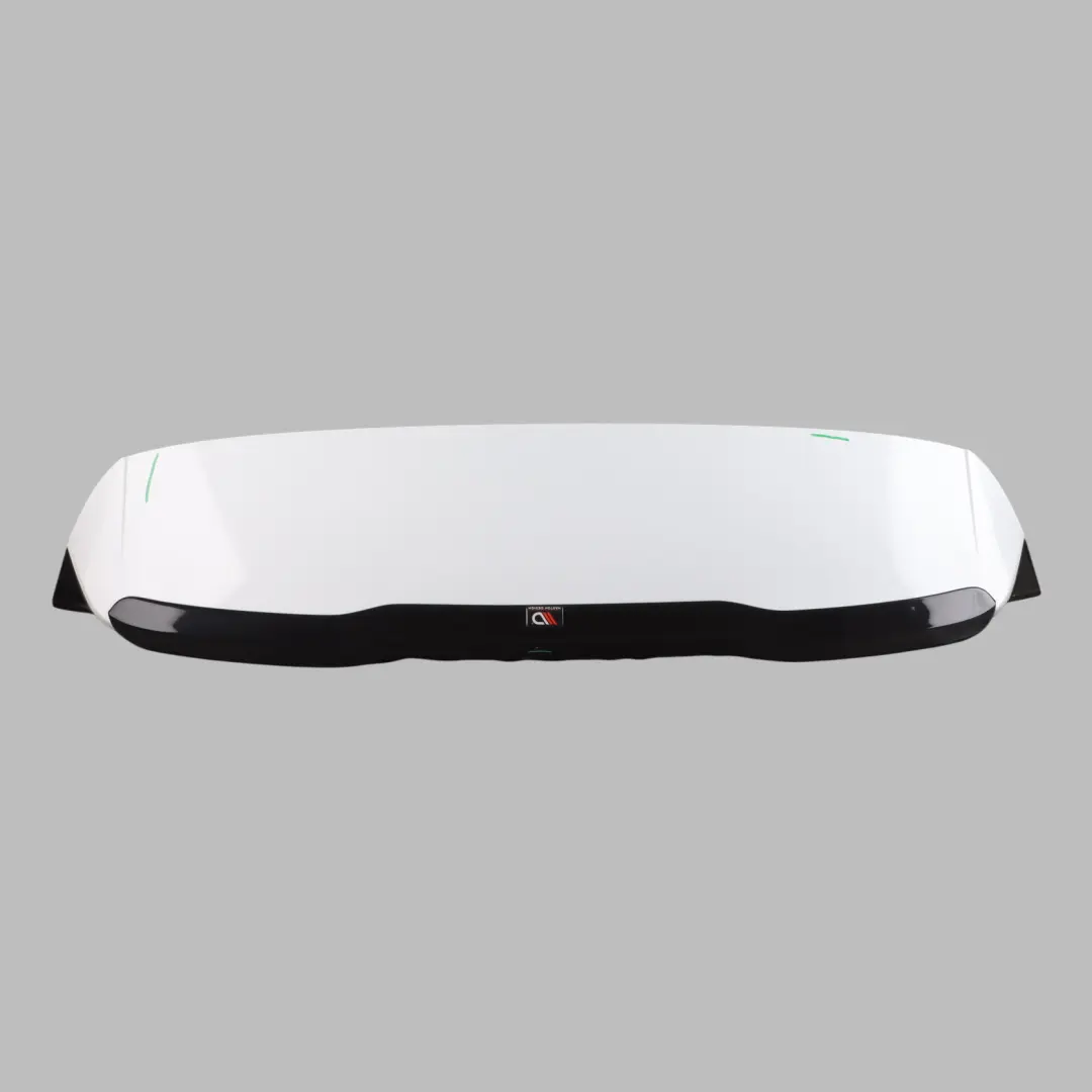 Spoiler Boot Trunk Lid Panel Glacier White Pearl - S9R to Audi A3 8V Hatchback Rear with Part number 8V3827933F Audi A3 8V Hatchback Rear Spoiler Boot Trunk Lid Panel Glacier White Pearl - S9R - SKU 8V3827933F-MGW - Part number 8V3827933F