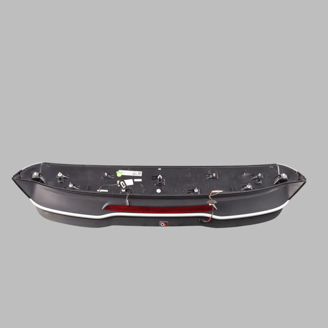 Spoiler Boot Trunk Lid Panel Glacier White Pearl - S9R to Audi A3 8V Hatchback Rear with Part number 8V3827933F Audi A3 8V Hatchback Rear Spoiler Boot Trunk Lid Panel Glacier White Pearl - S9R - SKU 8V3827933F-MGW - Part number 8V3827933F