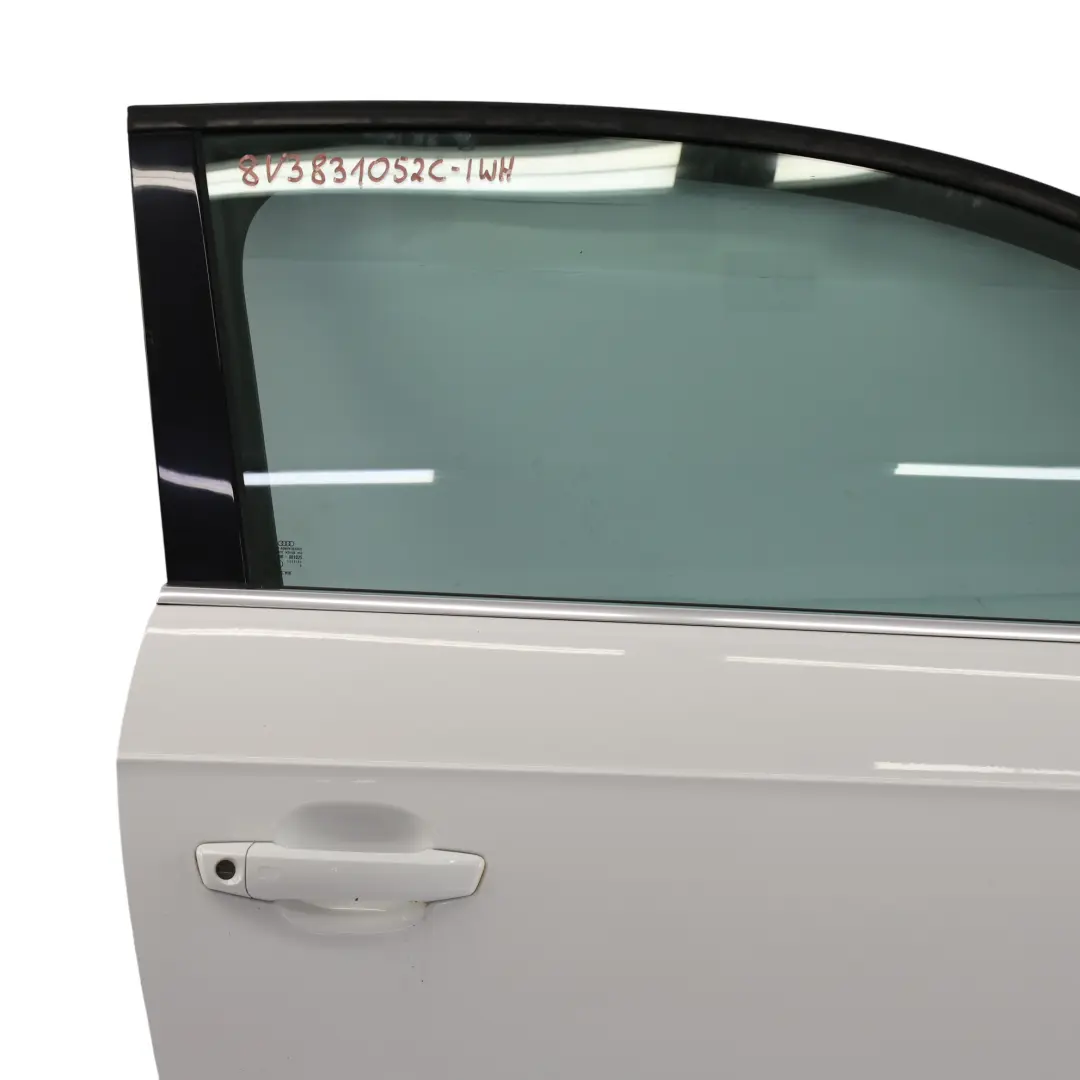 Audi A3 8V Drzwi Przednie Prawe Wersja 3-Drzwiowa Ibis White Biały - Y9C - SKU 8V3831052C-IWH - Numer Części 8V3831052C