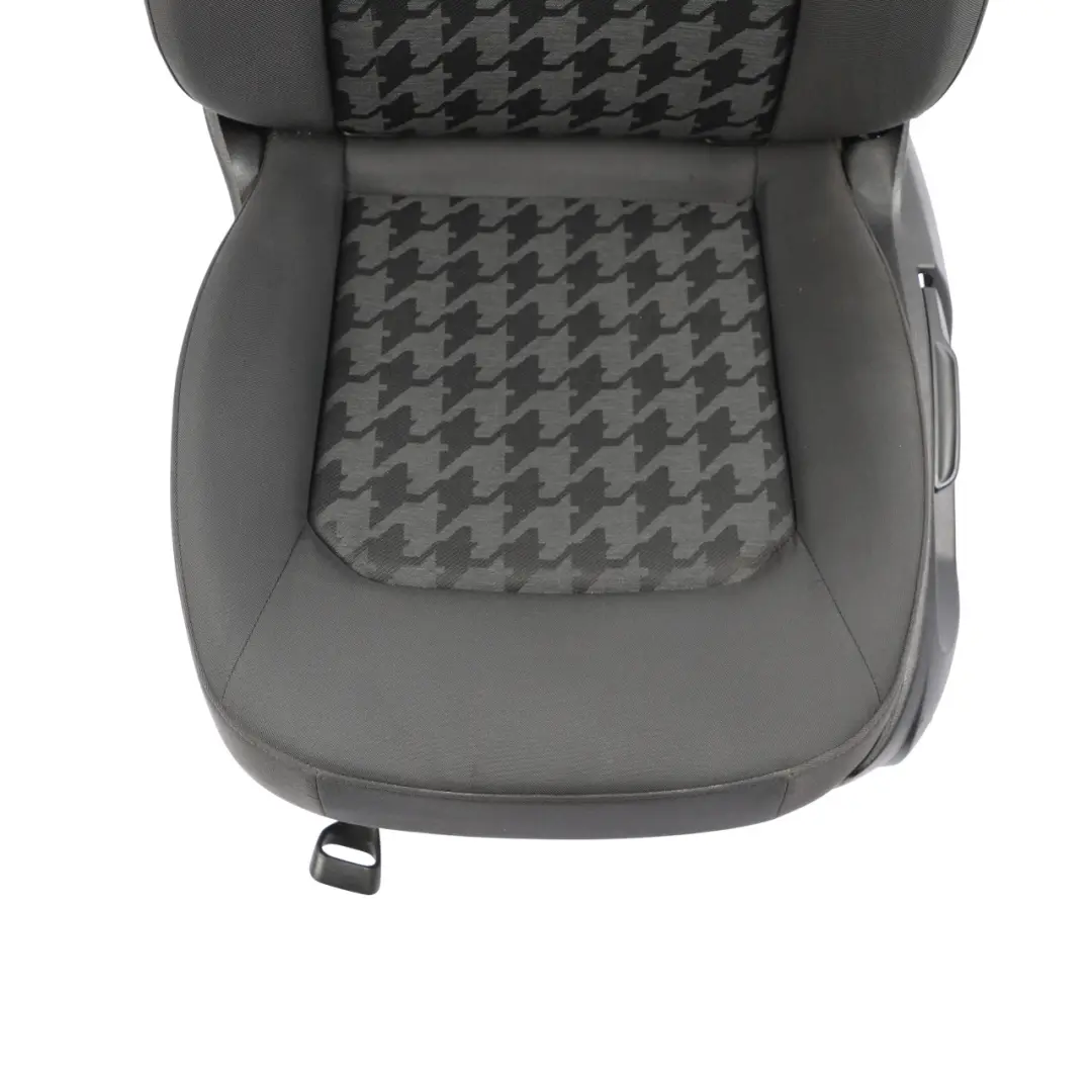 Front Seat Interior Cloth Fabric Soul Black Left N/S to Audi A3 8V 3D with Part number 8V3881805 Audi A3 8V 3D Front Seat Interior Cloth Fabric Soul Black Left N/S - SKU 8V3881805-1 - Part number 8V3881805