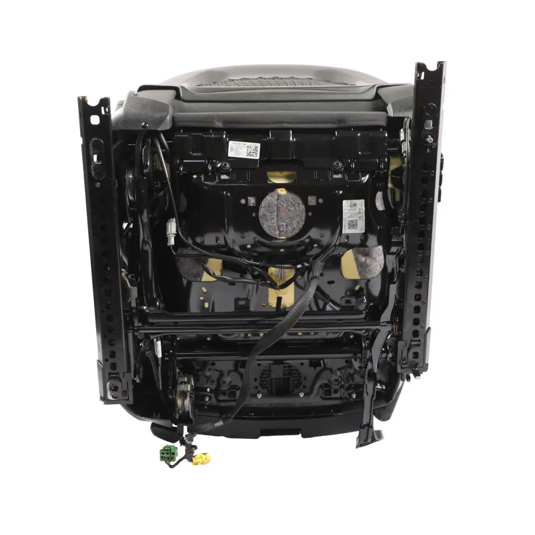 Door Seat Front Heated Leather Soul Black Silver Left N/S to Audi A3 S3 8V 3 with Part number 8V3881805M Audi A3 S3 8V 3 Door Seat Front Heated Leather Soul Black Silver Left N/S - SKU 8V3881805M-2 - Part number 8V3881805M