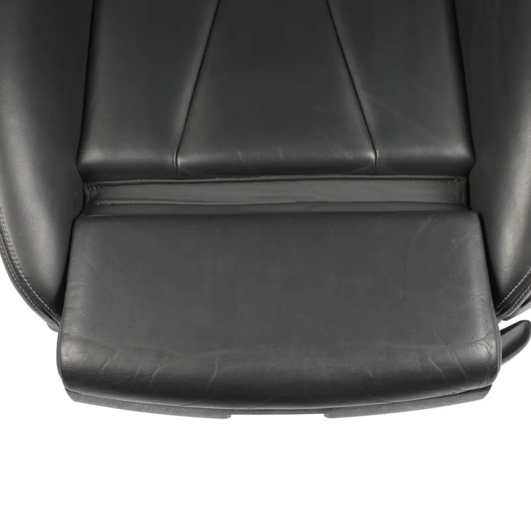 Audi A3 S3 8V 3 Door Seat Front Heated Leather Soul Black Silver Left N/S - SKU 8V3881805M-2 - Part number 8V3881805M
