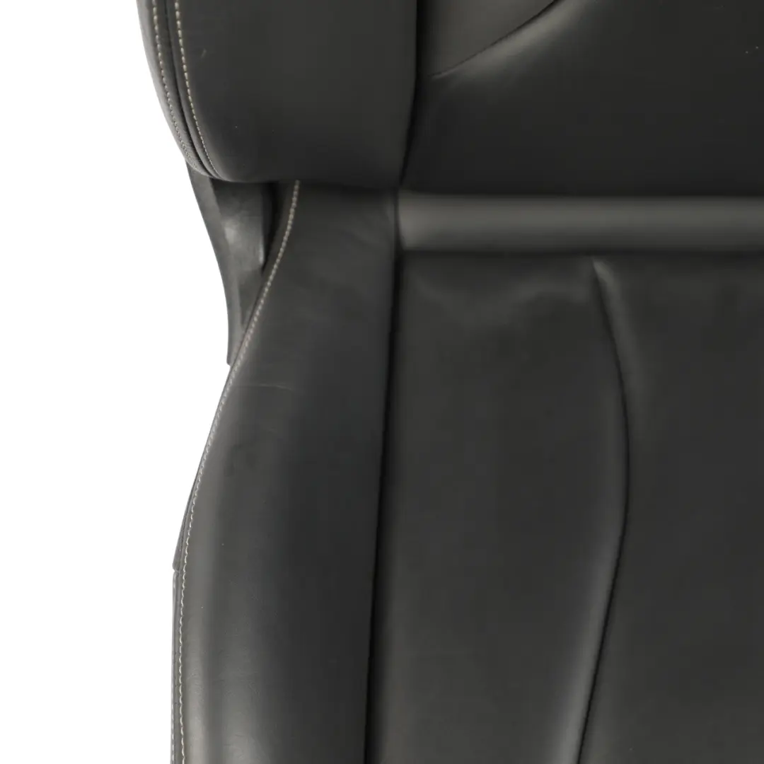 Audi A3 S3 8V 3 Door Seat Front Heated Leather Soul Black Silver Left N/S - SKU 8V3881805M-2 - Part number 8V3881805M
