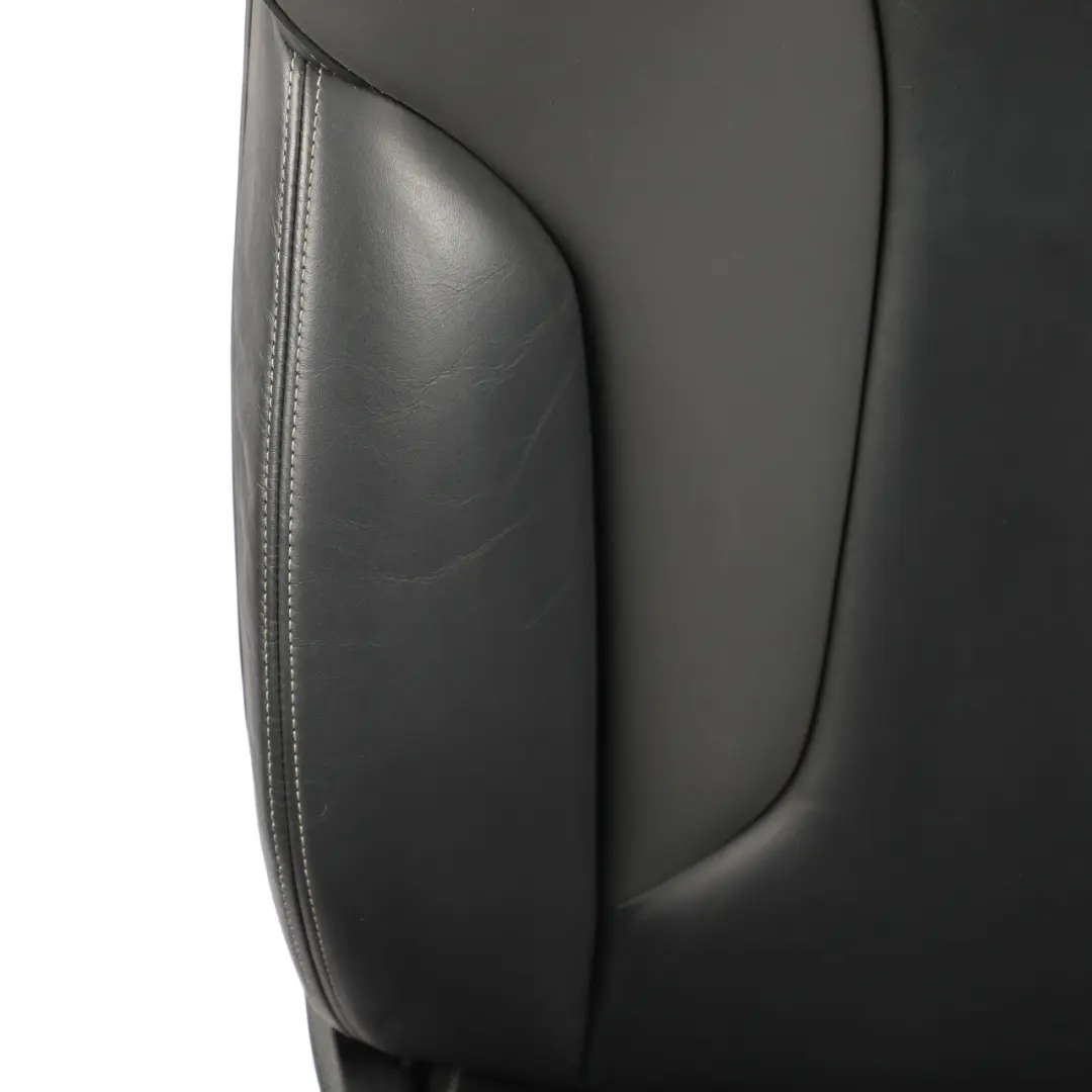 Audi A3 S3 8V 3 Door Seat Front Heated Leather Soul Black Silver Left N/S - SKU 8V3881805M-2 - Part number 8V3881805M