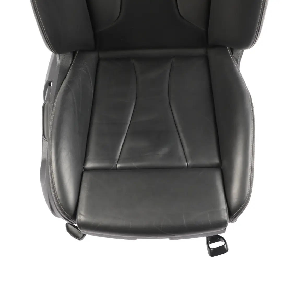Audi A3 S3 8V 3 Door Seat Front Right O/S Heated Leather Black Dark Silver - SKU 8V3881806M-3 - Part number 8V3881806M
