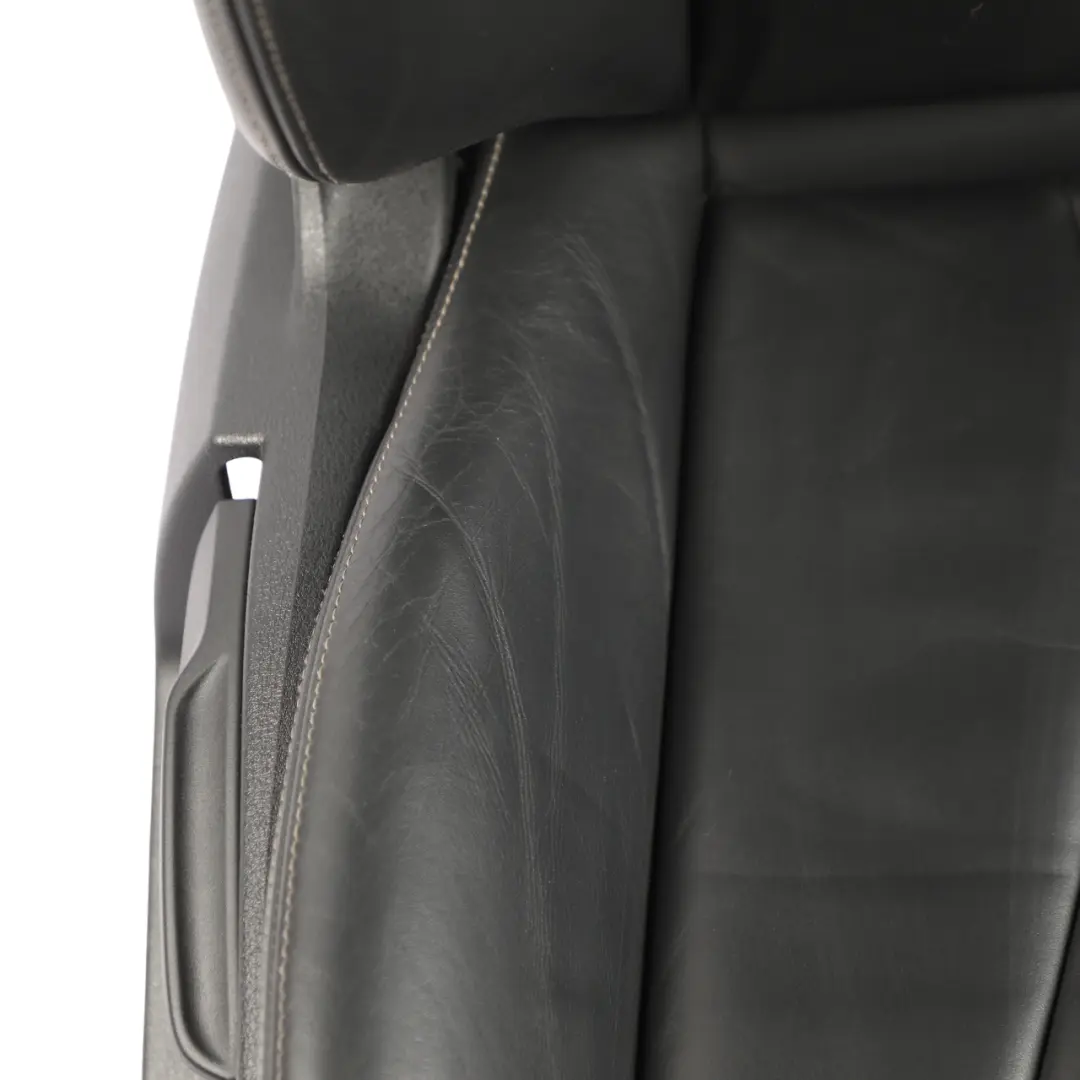 Door Seat Front Right O/S Heated Leather Black Dark Silver to Audi A3 S3 8V 3 with Part number 8V3881806M Audi A3 S3 8V 3 Door Seat Front Right O/S Heated Leather Black Dark Silver - SKU 8V3881806M-3 - Part number 8V3881806M