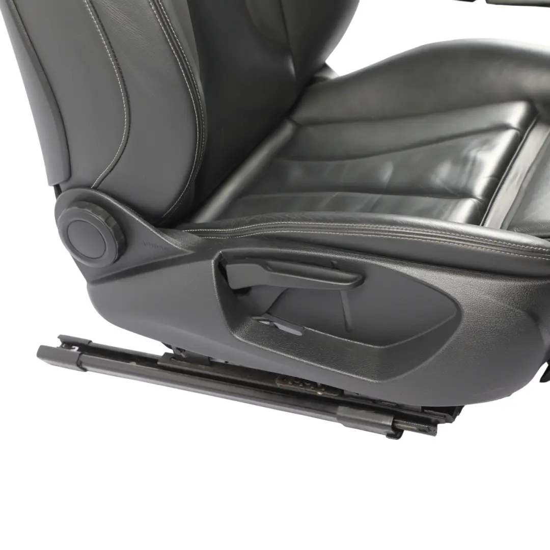 Audi A3 S3 8V 3 Door Seat Front Right O/S Heated Leather Black Dark Silver - SKU 8V3881806M-3 - Part number 8V3881806M