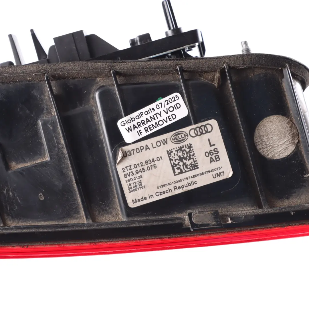 Door Rear Lamp Trunk Boot Tailgate Inner Light Left N/S to Audi A3 8V 3 with Part number 8V3945075 Audi A3 8V 3 Door Rear Lamp Trunk Boot Tailgate Inner Light Left N/S - SKU 8V3945075 - Part number 8V3945075