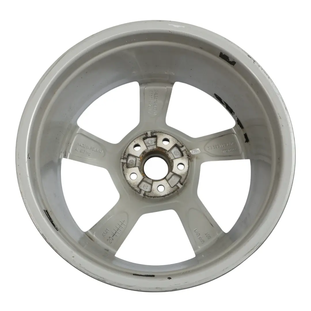 Audi A4 B9 Felga Aluminiowa Srebrna 19" 8,5J ET:40 - SKU 8W0601025ES-1 - Numer Części 8W0601025ES