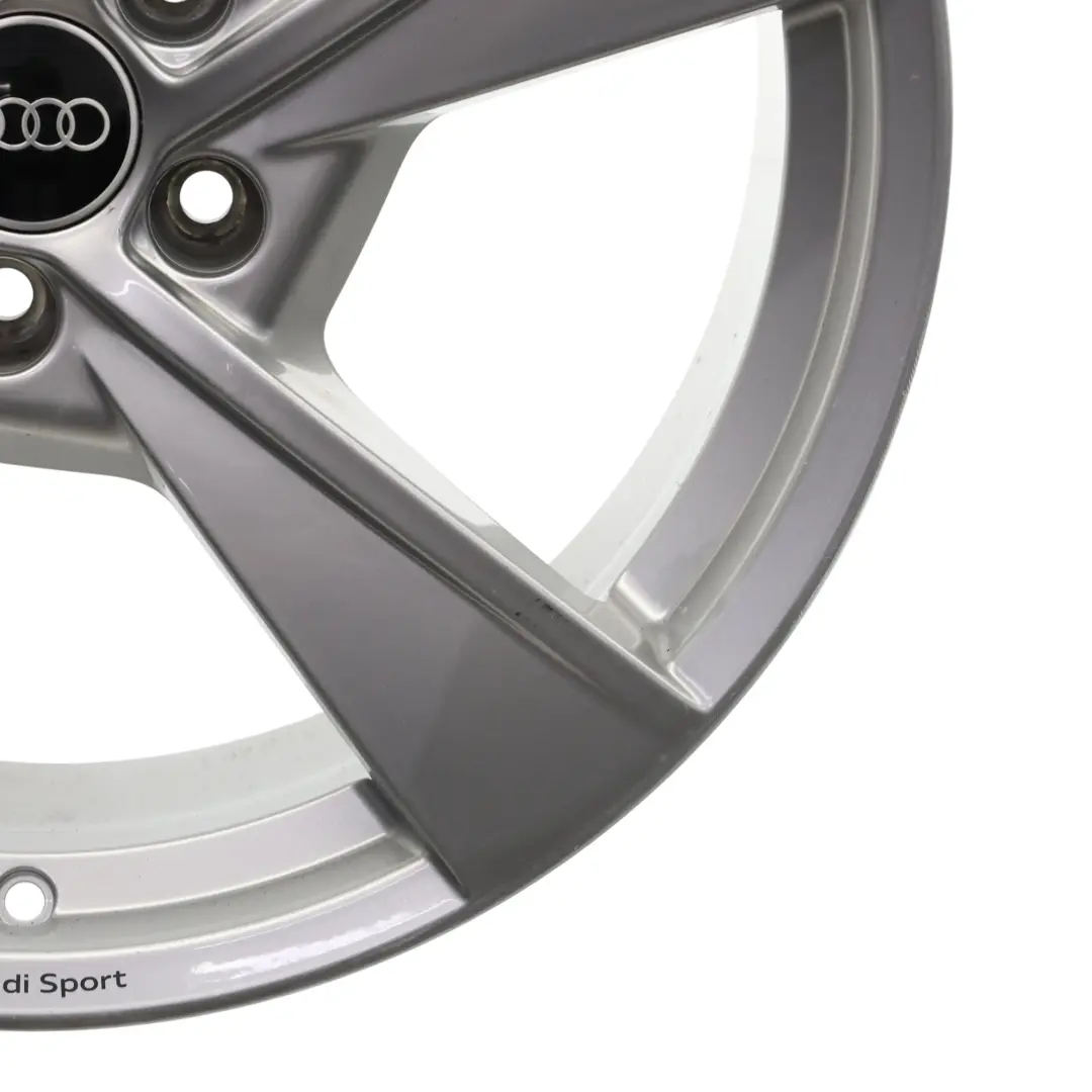 Audi A4 B9 Wheel Rim Alloy Silver 19" 8,5J ET:40 - SKU 8W0601025ES-1 - Part number 8W0601025ES