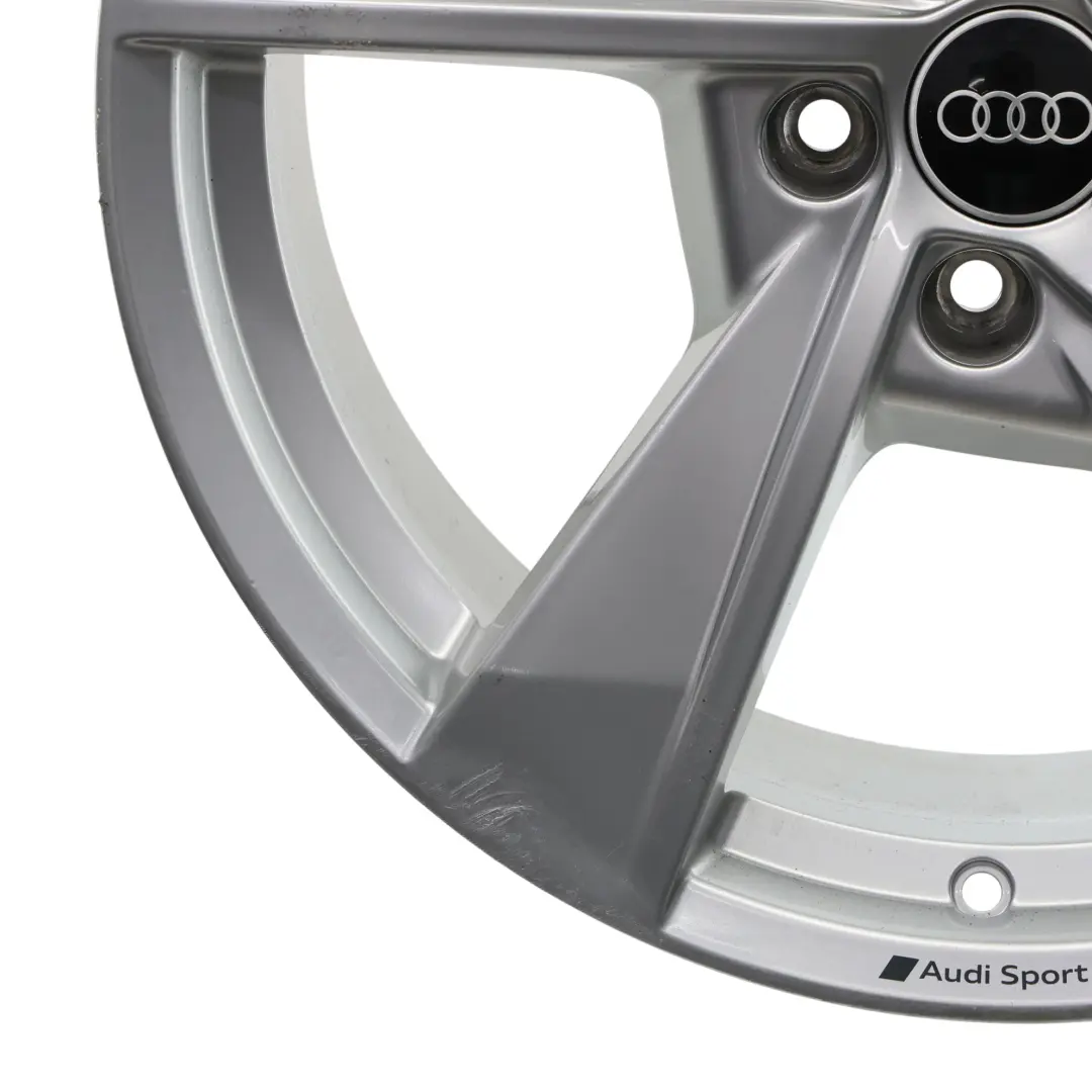 Audi A4 B9 Wheel Rim Alloy Silver 19" 8,5J ET:40 - SKU 8W0601025ES-1 - Part number 8W0601025ES