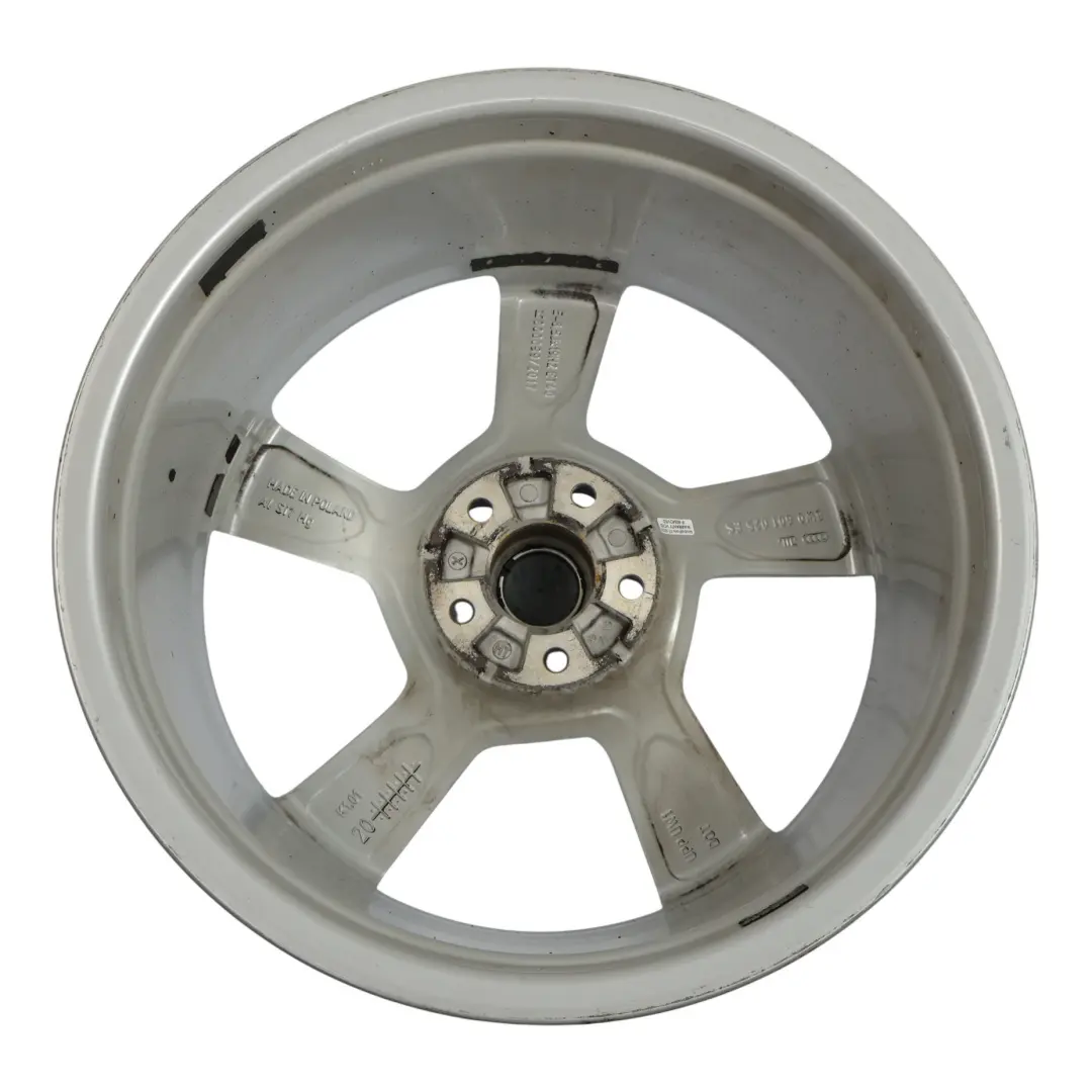 Audi A4 B9 Wheel Rim Alloy Silver 19" 8,5J ET:40 - SKU 8W0601025ES-2 - Part number 8W0601025ES