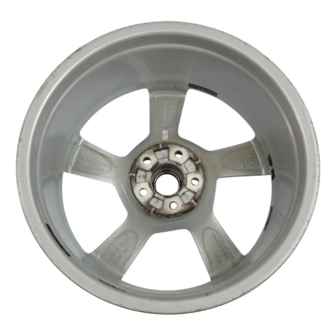 Audi A4 B9 Wheel Rim Alloy Silver 19" 8,5J ET:40 - SKU 8W0601025ES-3 - Part number 8W0601025ES