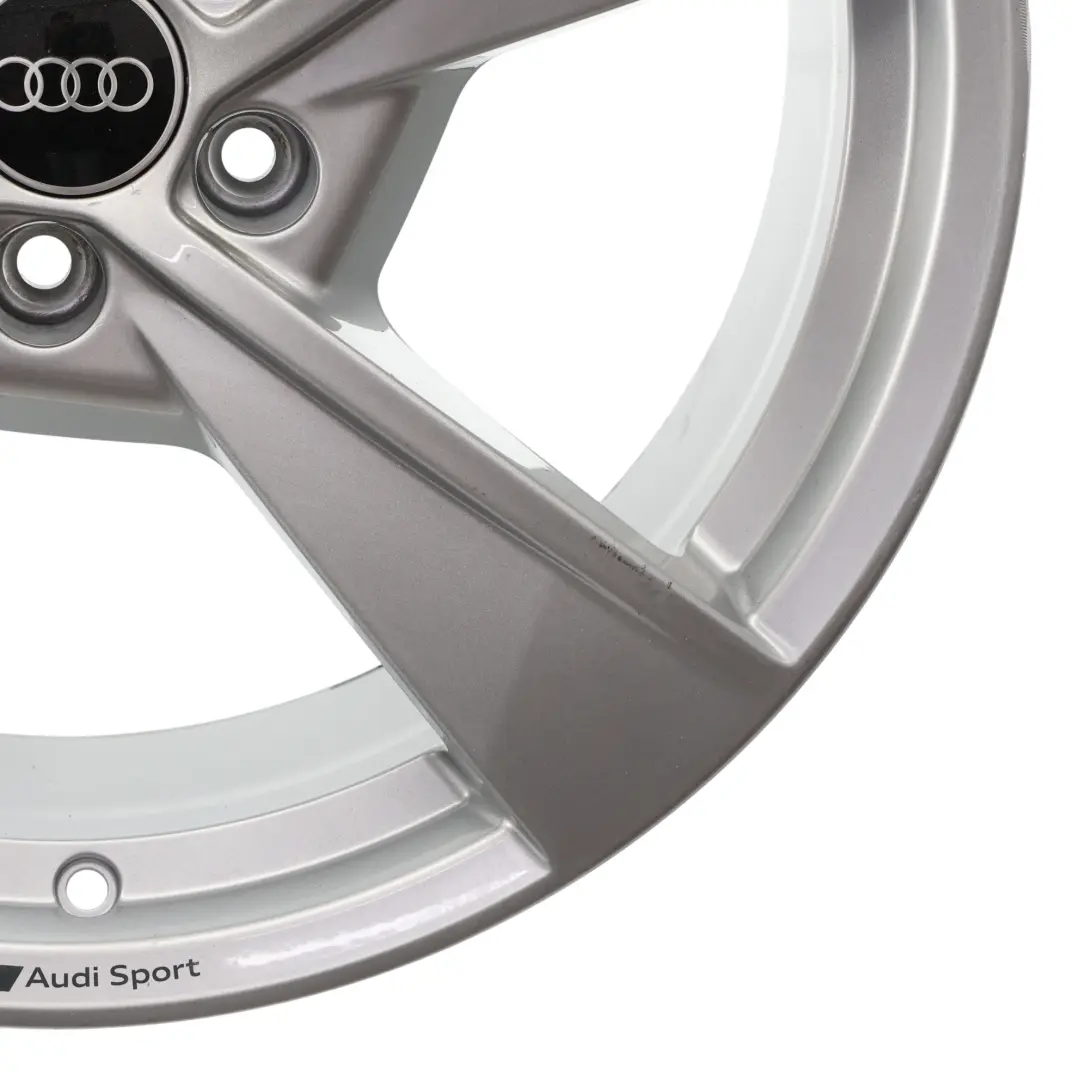 Audi A4 B9 Wheel Rim Alloy Silver 19" 8,5J ET:40 - SKU 8W0601025ES-3 - Part number 8W0601025ES