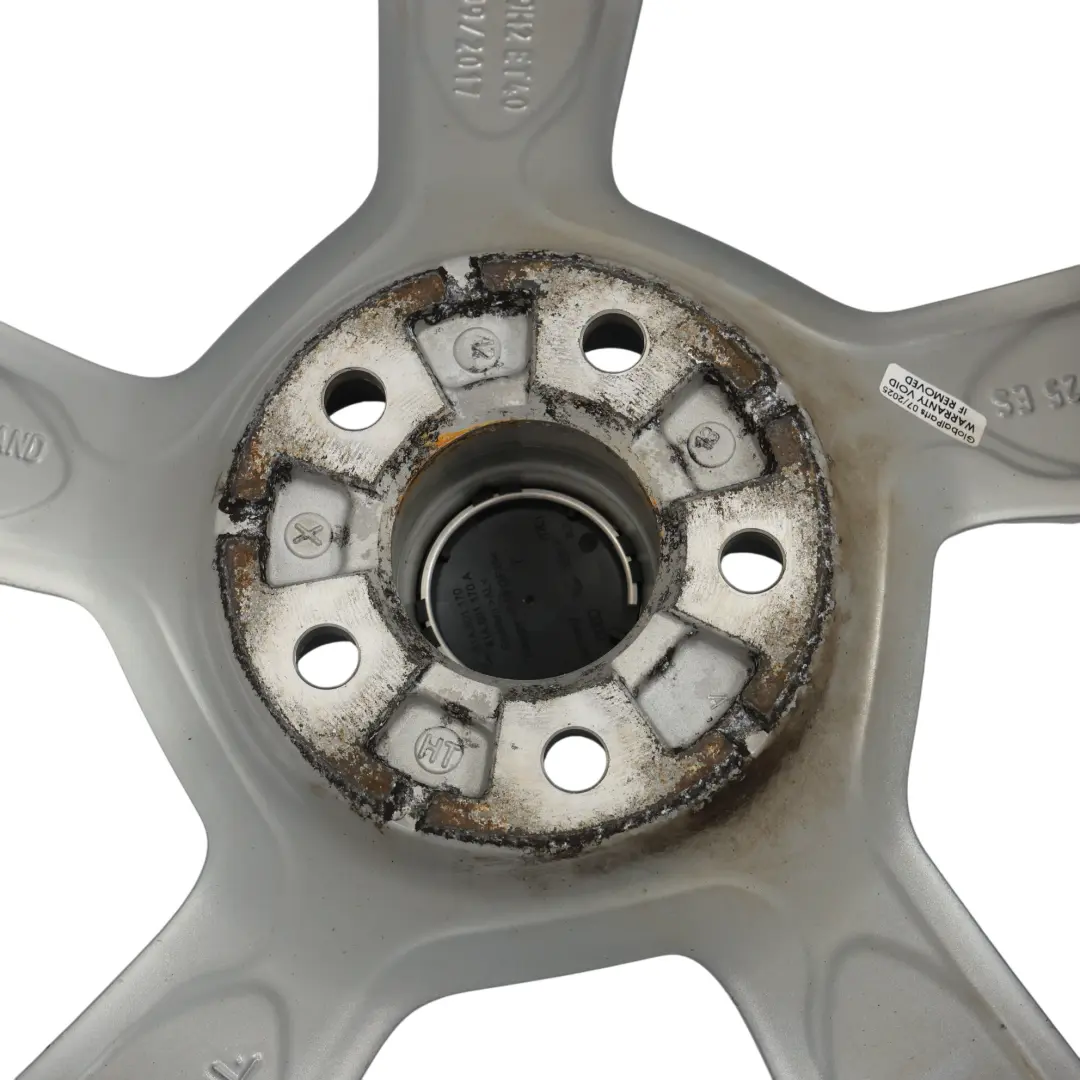 Alloy Rim Silver 19" 8,5J ET:40 to Audi A4 B9 Wheel with Part number 8W0601025ES Audi A4 B9 Wheel Alloy Rim Silver 19" 8,5J ET:40 - SKU 8W0601025ES-4 - Part number 8W0601025ES