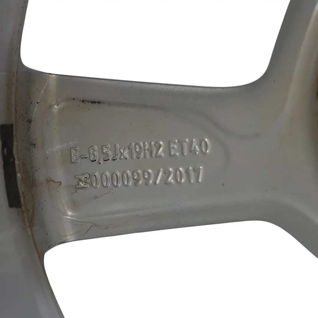 Alloy Rim Silver 19" 8,5J ET:40 to Audi A4 B9 Wheel with Part number 8W0601025ES Audi A4 B9 Wheel Alloy Rim Silver 19" 8,5J ET:40 - SKU 8W0601025ES-4 - Part number 8W0601025ES
