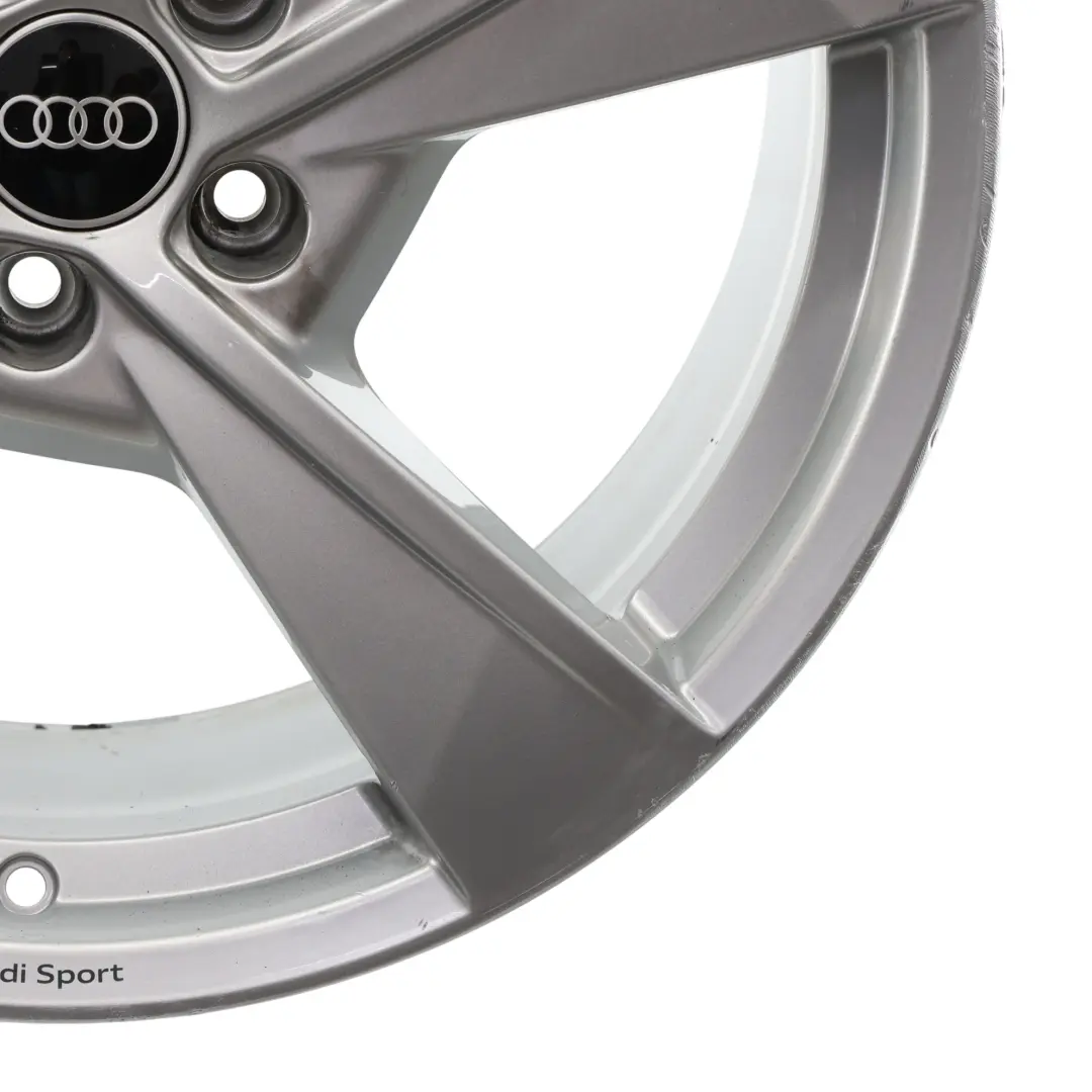 Alloy Rim Silver 19" 8,5J ET:40 to Audi A4 B9 Wheel with Part number 8W0601025ES Audi A4 B9 Wheel Alloy Rim Silver 19" 8,5J ET:40 - SKU 8W0601025ES-4 - Part number 8W0601025ES
