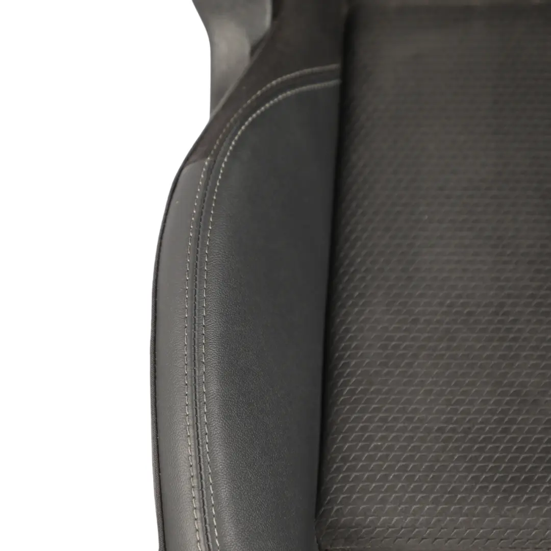 Front Seat S-Line Heated Alcantara Leather Black Grey Left N/S to Audi A5 F5 Sport with Part number 8W0881805P Audi A5 F5 Sport Front Seat S-Line Heated Alcantara Leather Black Grey Left N/S - SKU 8W0881805P-1 - Part number 8W0881805P