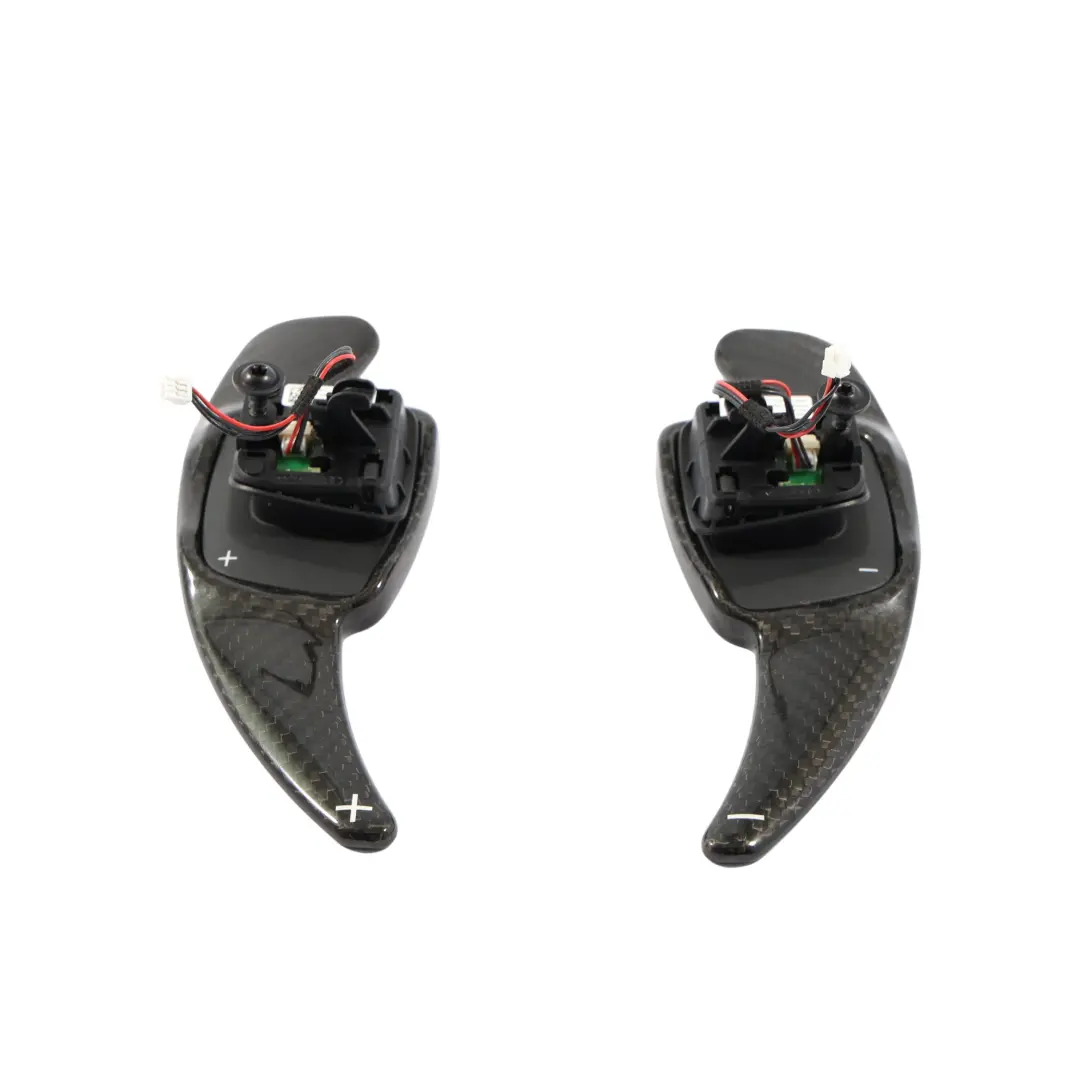 Audi A3 8V A4 B9 A5 F5 Steering Wheel Paddle Shift Left Right N/O/S Carbon - SKU 8W0951523J-3 - Part number 8W0951523J