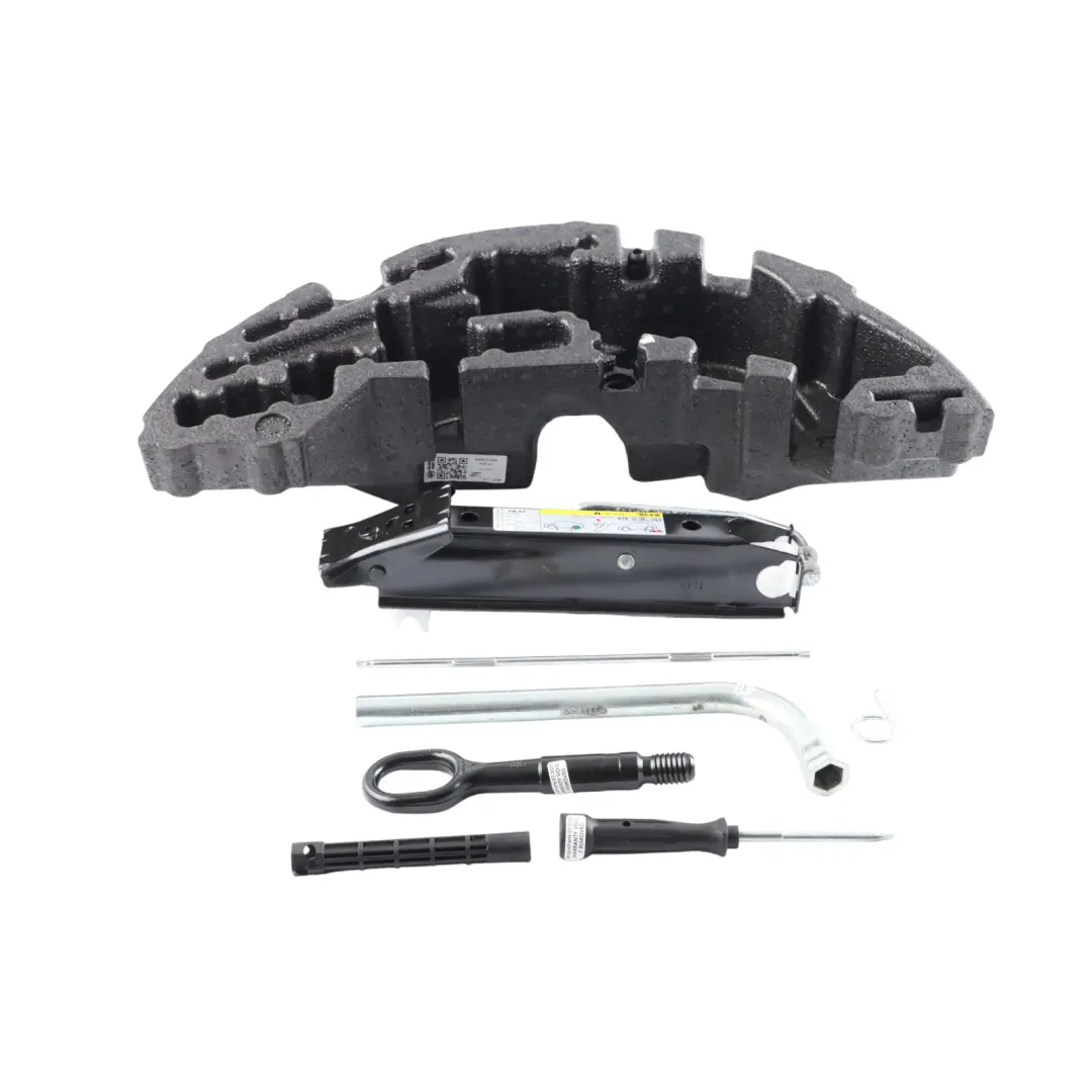 Audi A1 8X S Line Foam Surround Holder Car Jack Towing Hug Tool Kit - SKU 8X0012109A - Part number 8X0012109A