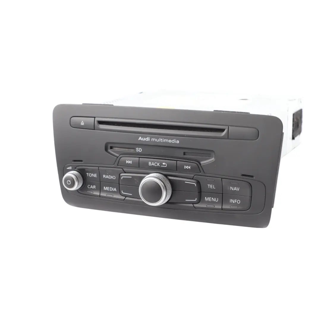 Audi A1 8X Multimedia MMI Radio SD Player Stereo Sat Nav Head Unit - SKU 8X0035182K - Part number 8X0035182K