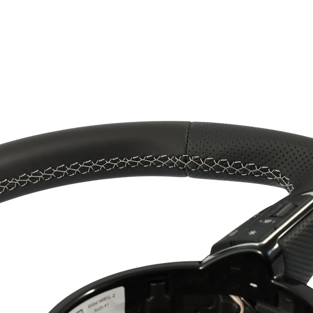 Audi A1 8X S-Line NEW Black Leather Steering Wheel Multifunction - SKU 8X0419091L-2 - Part number 8X0419091L