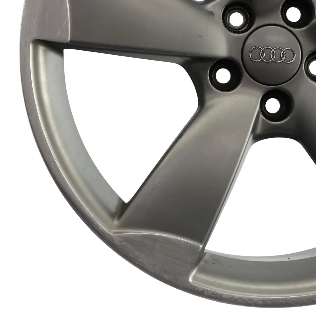 Audi A1 S1 8X Cerchio In Lega Rotor Argento 18" 7.5J ET:39,5 - SKU 8X0601025AR-2 - Numero di parte 8X0601025AR