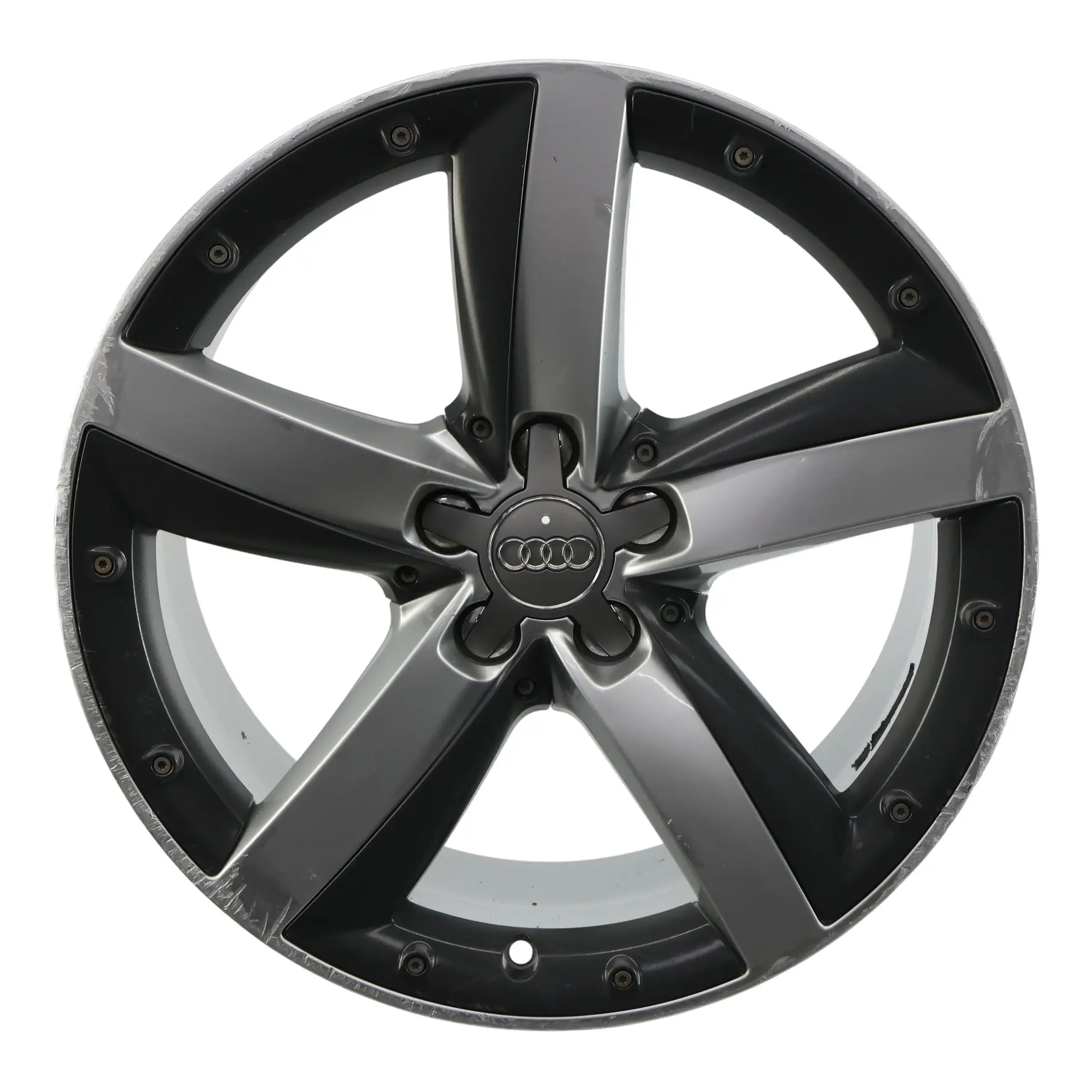 Audi A1 8X Felge Alufelge 17" 7.5J ET36 Silber Schwarz 8X0601025E