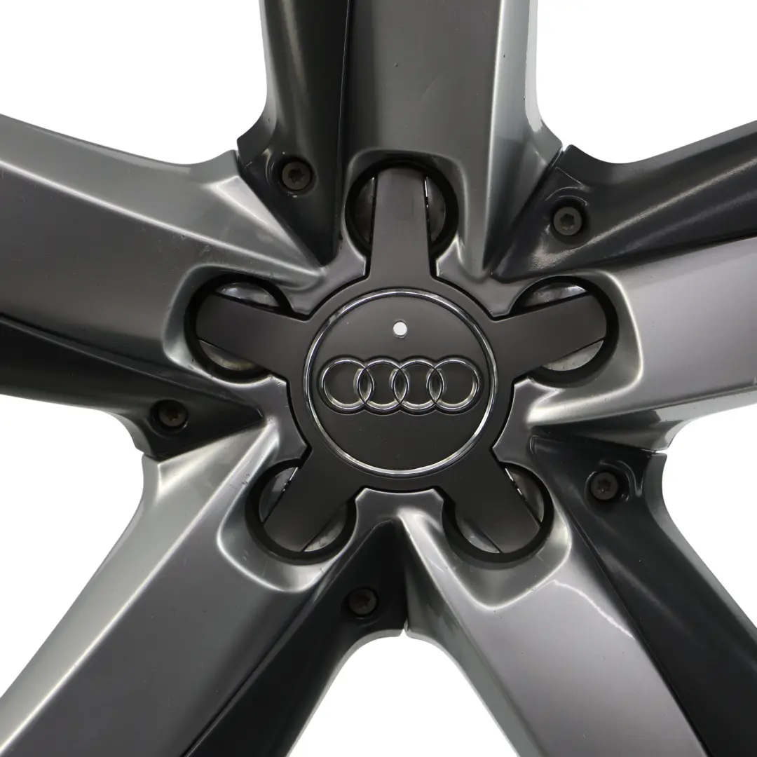 Audi A1 8X Jante En Alliage 17" 7.5J ET36 Argent Noir - SKU 8X0601025E-1 - Numéro de pièce 8X0601025E