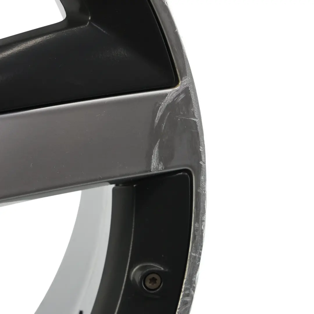 Audi A1 8X Felge Alufelge 17" 7.5J ET36 Silber Schwarz - SKU 8X0601025E-1 - Teilenummer 8X0601025E