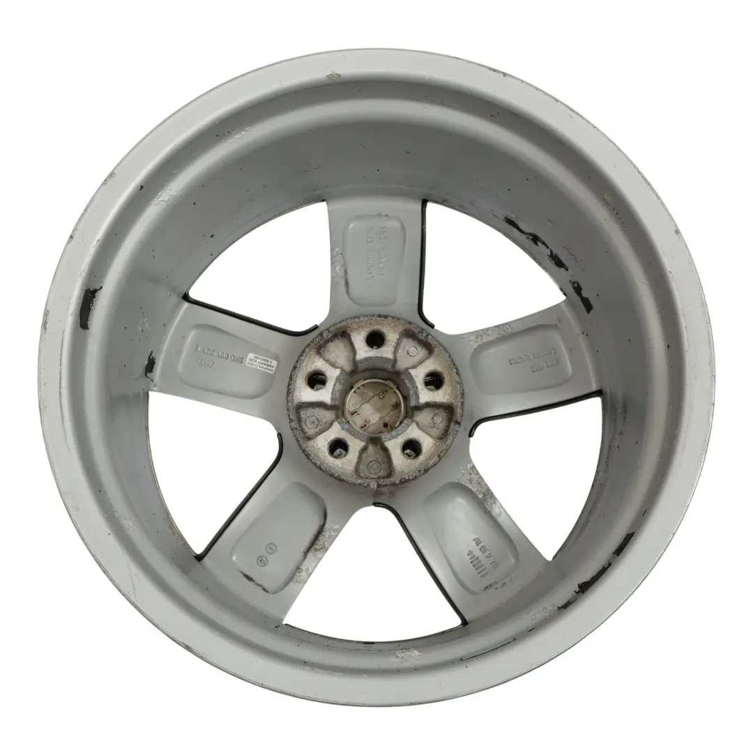 Audi A1 8X Wheel Rim Alloy 17" 7.5J ET36 Silver Black - SKU 8X0601025E-3 - Part number 8X0601025E