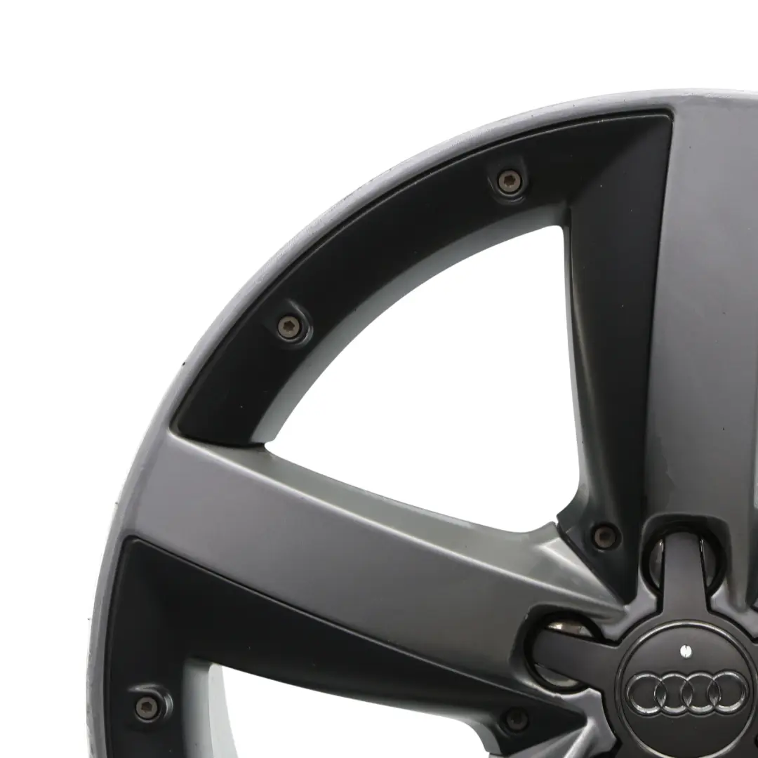 Audi A1 8X Wheel Rim Alloy 17" 7.5J ET36 Silver Black - SKU 8X0601025E-3 - Part number 8X0601025E