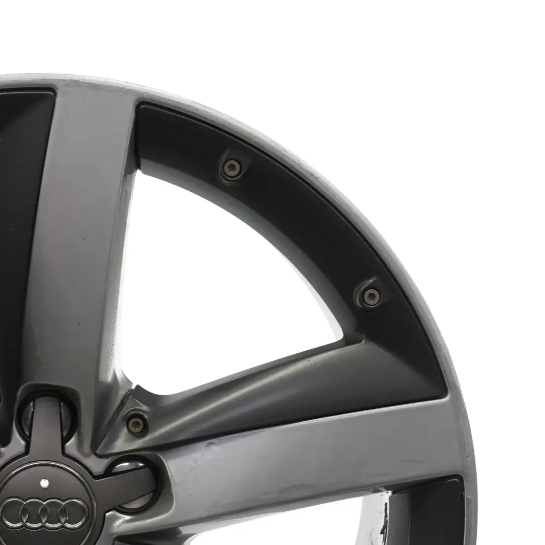 Audi A1 8X Wheel Rim Alloy 17" 7.5J ET36 Silver Black - SKU 8X0601025E-3 - Part number 8X0601025E