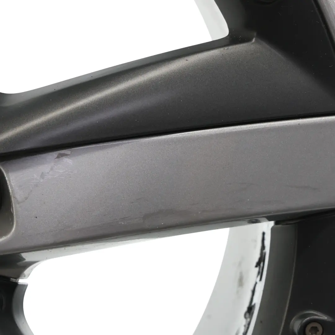 Audi A1 8X Wheel Rim Alloy 17" 7.5J ET36 Silver Black - SKU 8X0601025E-3 - Part number 8X0601025E