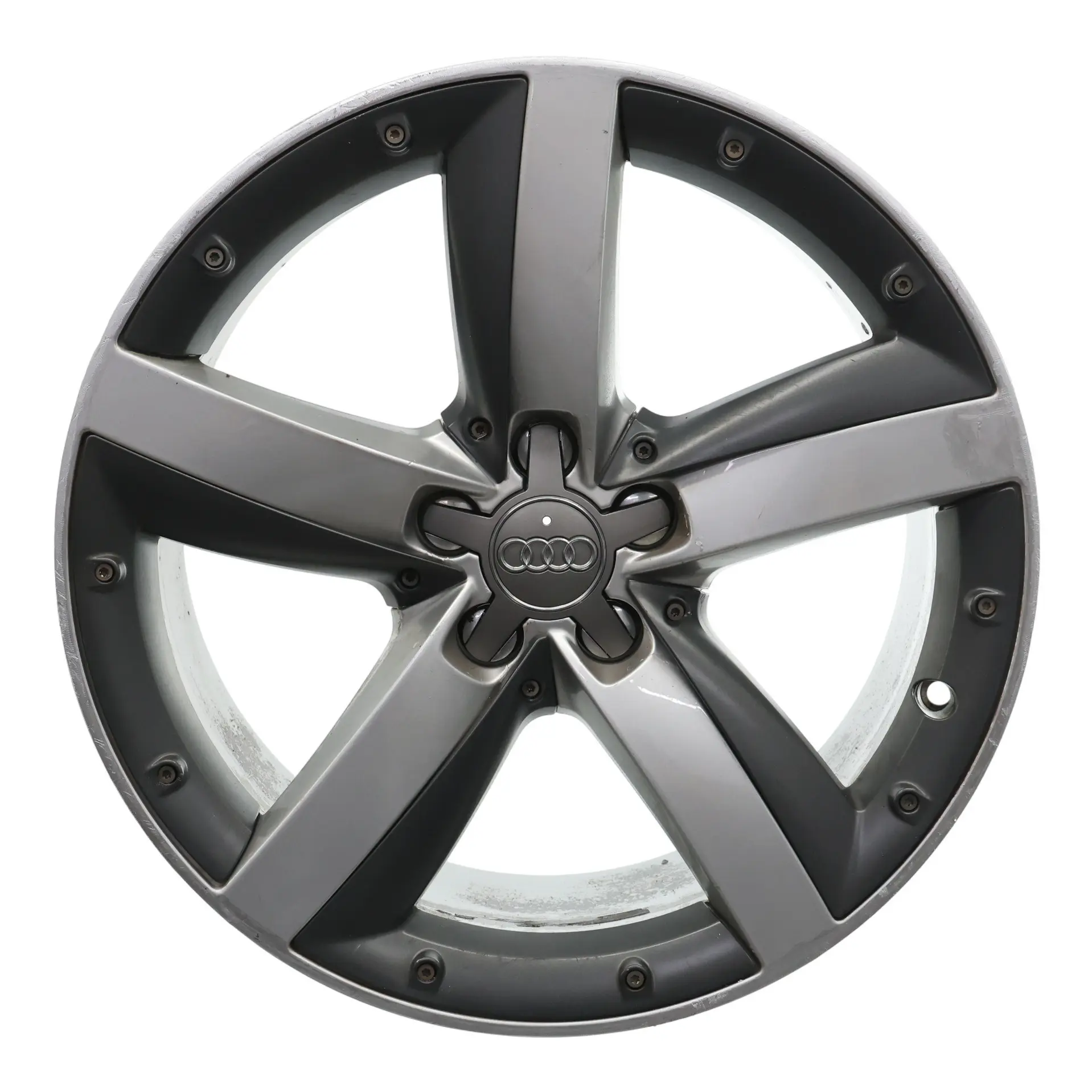 Audi A1 8X Wheel Rim Alloy 17" 7.5J ET:36 Silver Black 8X0601025E