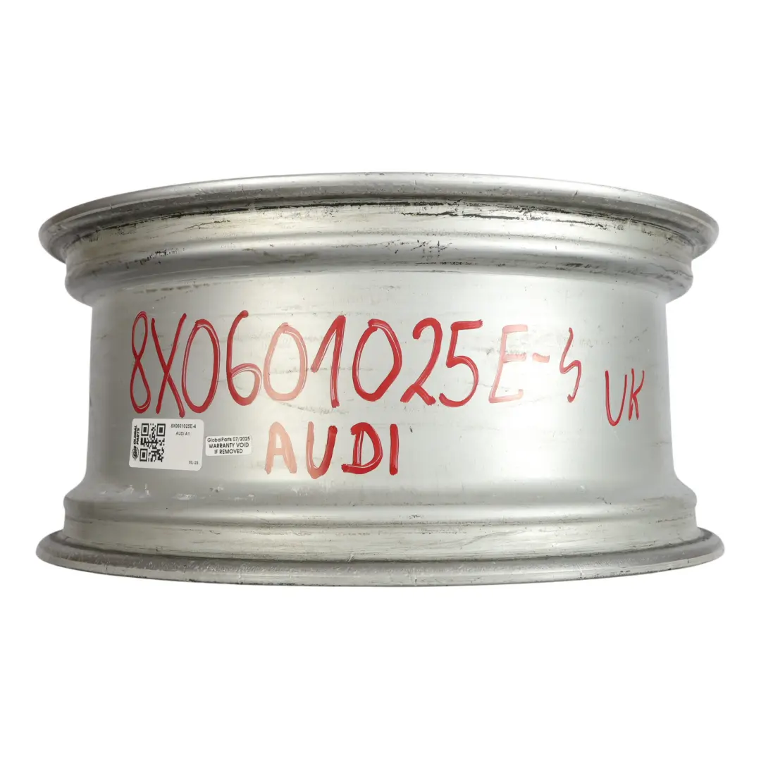Rim Alloy 17" 7.5J ET:36 Silver Black to Audi A1 8X Wheel with Part number 8X0601025E Audi A1 8X Wheel Rim Alloy 17" 7.5J ET:36 Silver Black - SKU 8X0601025E-4 - Part number 8X0601025E