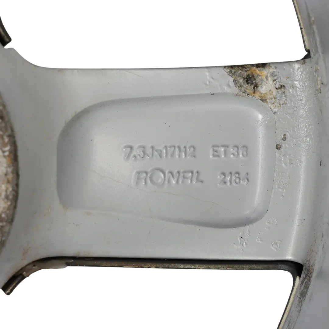 Rim Alloy 17" 7.5J ET:36 Silver Black to Audi A1 8X Wheel with Part number 8X0601025E Audi A1 8X Wheel Rim Alloy 17" 7.5J ET:36 Silver Black - SKU 8X0601025E-4 - Part number 8X0601025E