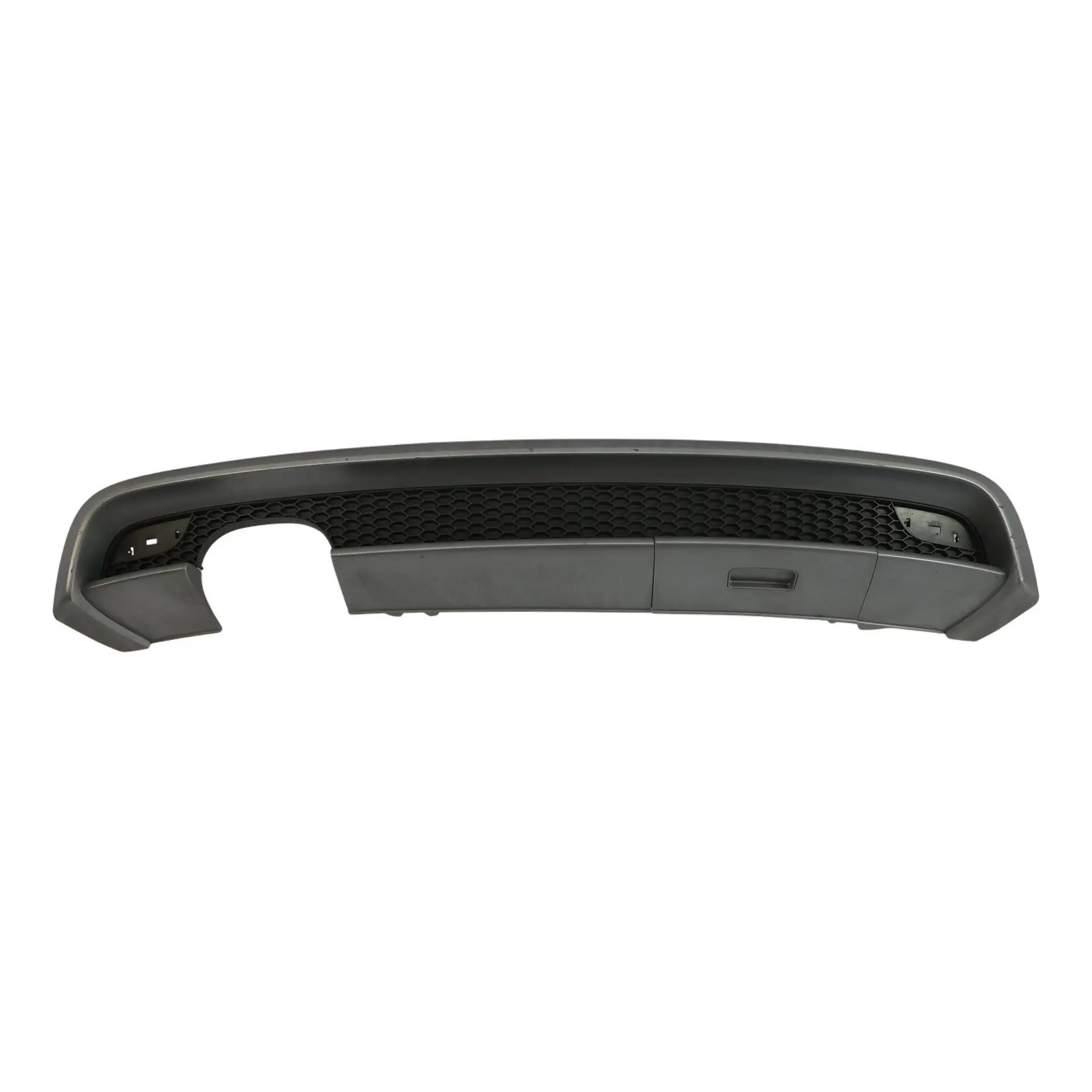 Audi A1 8X Rear Bumper Trim Panel Lower Diffuser Covering Primed Textured