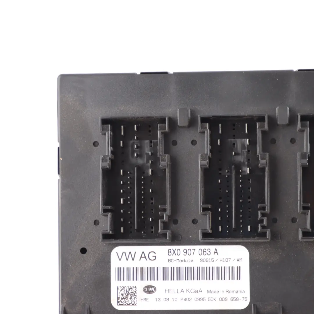 Body Control Module BCM Power Supply Unit to Audi A1 8X with Part number 8X0907063A Audi A1 8X Body Control Module BCM Power Supply Unit - SKU 8X0907063A - Part number 8X0907063A