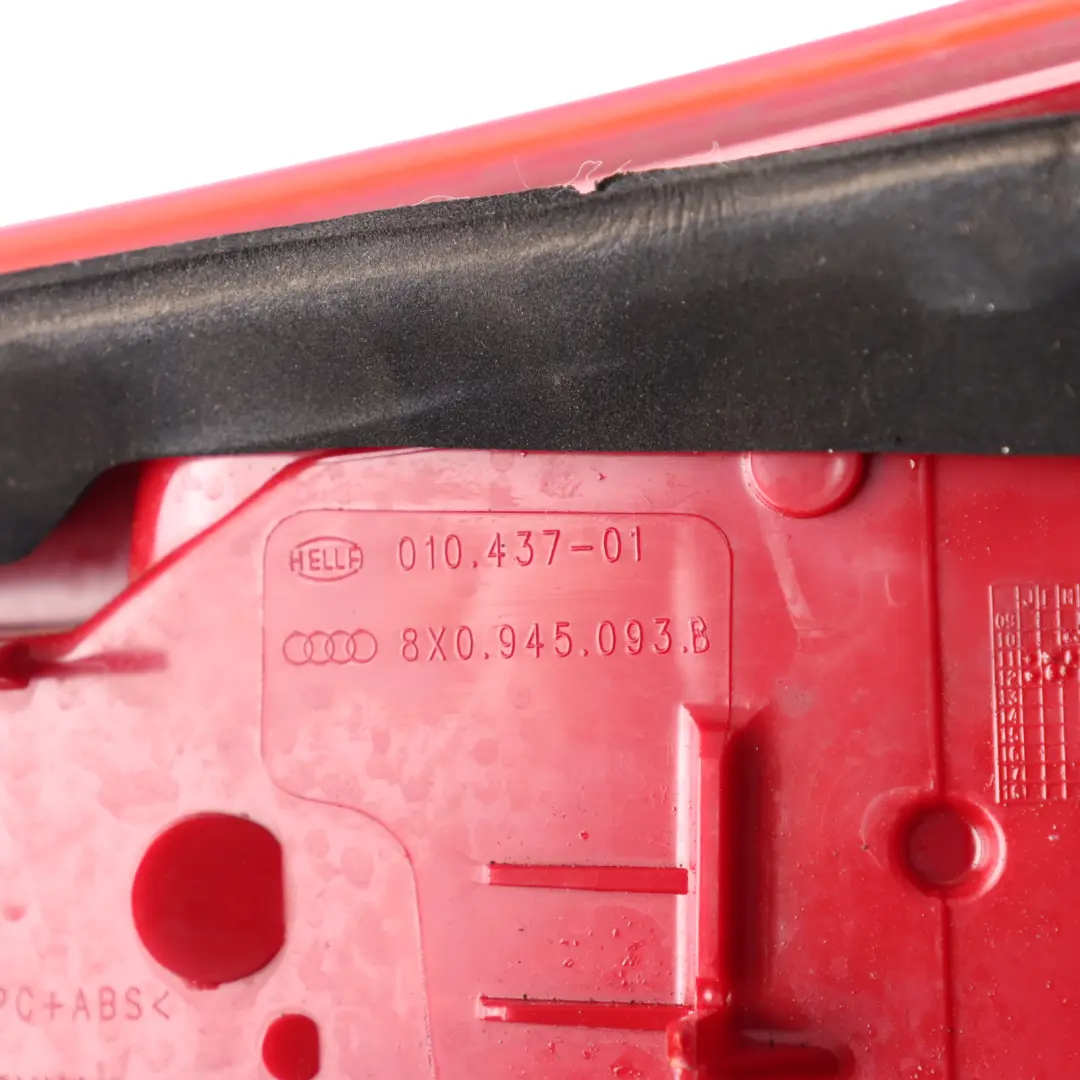 Audi A1 8X Tail Light Boot Trunk Lamp Rear Left N/S Lighting Unit 8X0945093B - SKU 8X0945093E - Part number 8X0945093E