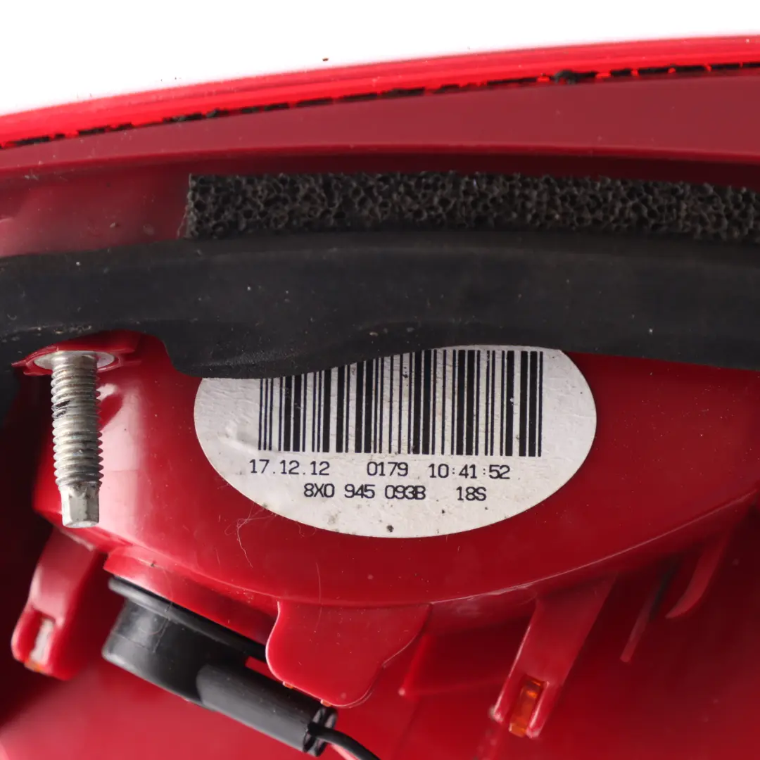 Tail Light Boot Trunk Lamp Rear Left N/S Lighting Unit 8X0945093B to Audi A1 8X with Part number 8X0945093E Audi A1 8X Tail Light Boot Trunk Lamp Rear Left N/S Lighting Unit 8X0945093B - SKU 8X0945093E - Part number 8X0945093E