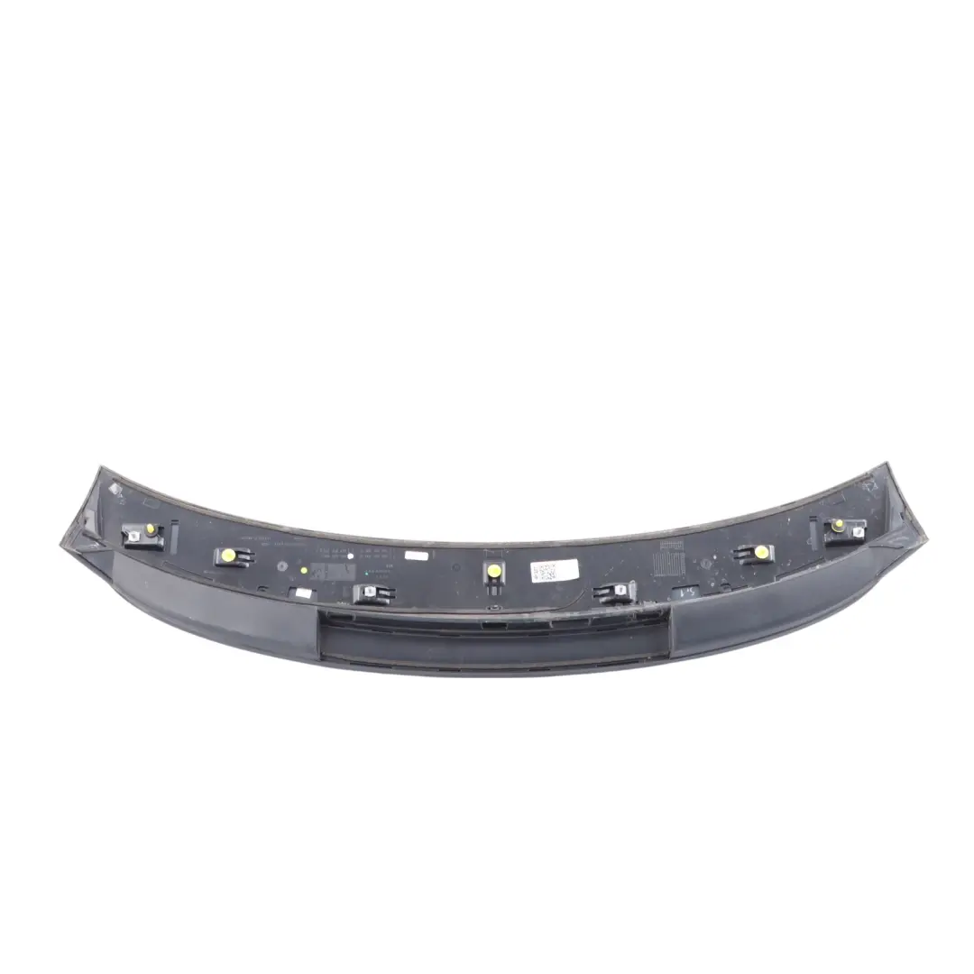 Audi A1 8X Tailgate Spoiler Rear Boot Trunk Lid Trim Panel Phantom Black - Z9Y - SKU 8X3827933E-PHB - Part number 8X3827933E