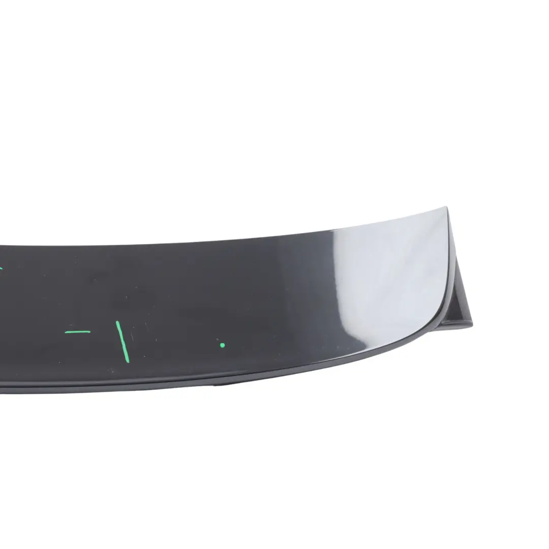 Audi A1 8X Tailgate Spoiler Rear Boot Trunk Lid Trim Panel Phantom Black - Z9Y - SKU 8X3827933E-PHB - Part number 8X3827933E